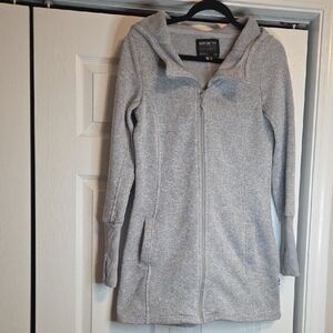 Mondetta Women's Light Gray Hooded Jacket